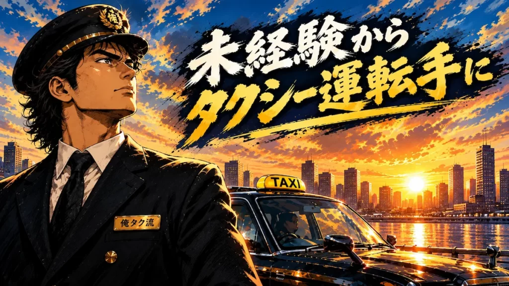 タクシー運転手への転職は未経験でも可能？二種免許から独り立ちまでの流れ