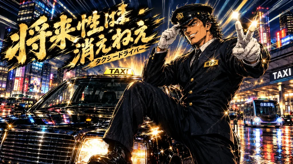 タクシードライバーの将来性は？自動運転・ライドシェアの影響