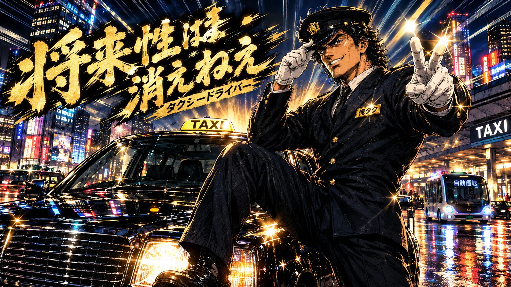 タクシードライバーの将来性は?自動運転・ライドシェアの影響