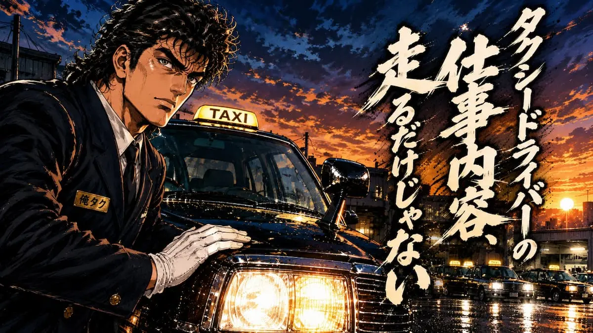 タクシードライバーの仕事内容は?1日の流れ・給与・資格を解説